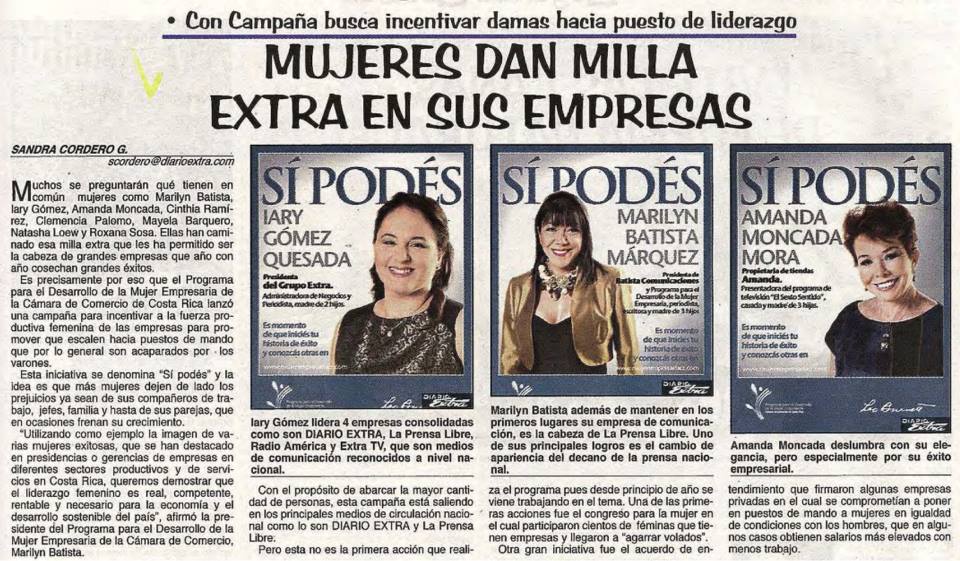 Mujeres Dan Milla-Diario Extra