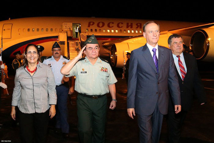 Russian delegation arrives in Nicaragua, Photo Source: Source: www.el19digital.com