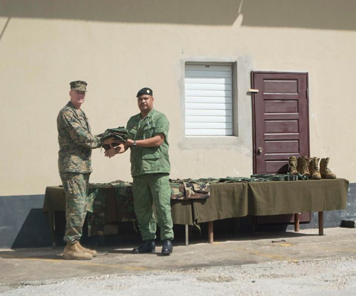 Belize Defense Force, "Price Barracks, Ladyville, Belize," Facebook, https://www.facebook.com/528700590505767/photos/a.742224475820043.1073741860.528700590505767/742224605820030/?type=3&theater. 