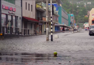 St. Lucia during and post Hurricane Beryl